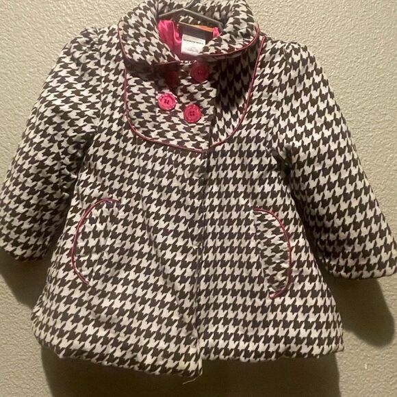 Penelope Mack Other - Penelope Mack LTD Girl Checkered Coat Size 24M
